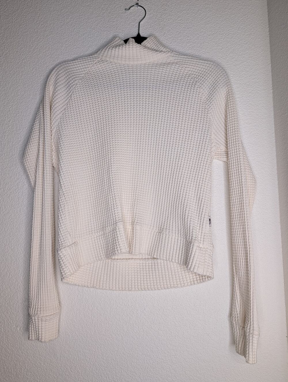 The North Face Women White Quilted Longsleeve Cotton XS Gorpcore Travel Hike